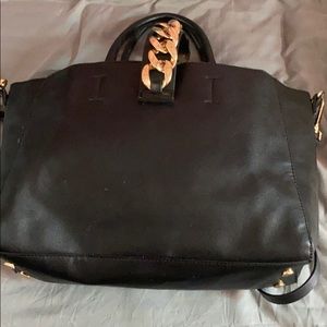Black hand bag